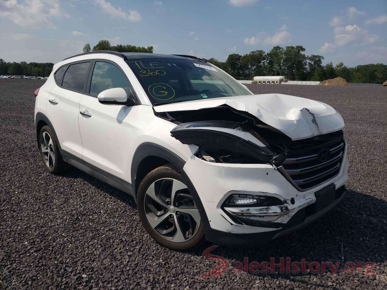 KM8J3CA27GU260147 2016 HYUNDAI TUCSON