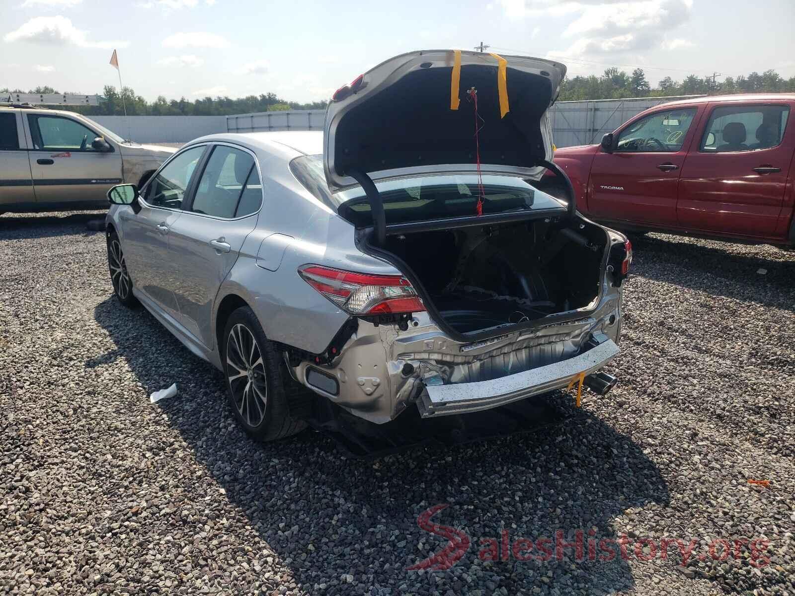 4T1B11HK7KU805258 2019 TOYOTA CAMRY