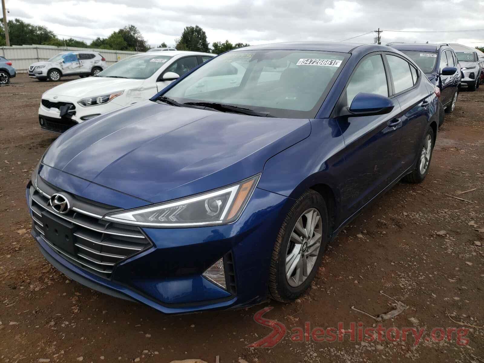 5NPD84LF2LH580537 2020 HYUNDAI ELANTRA