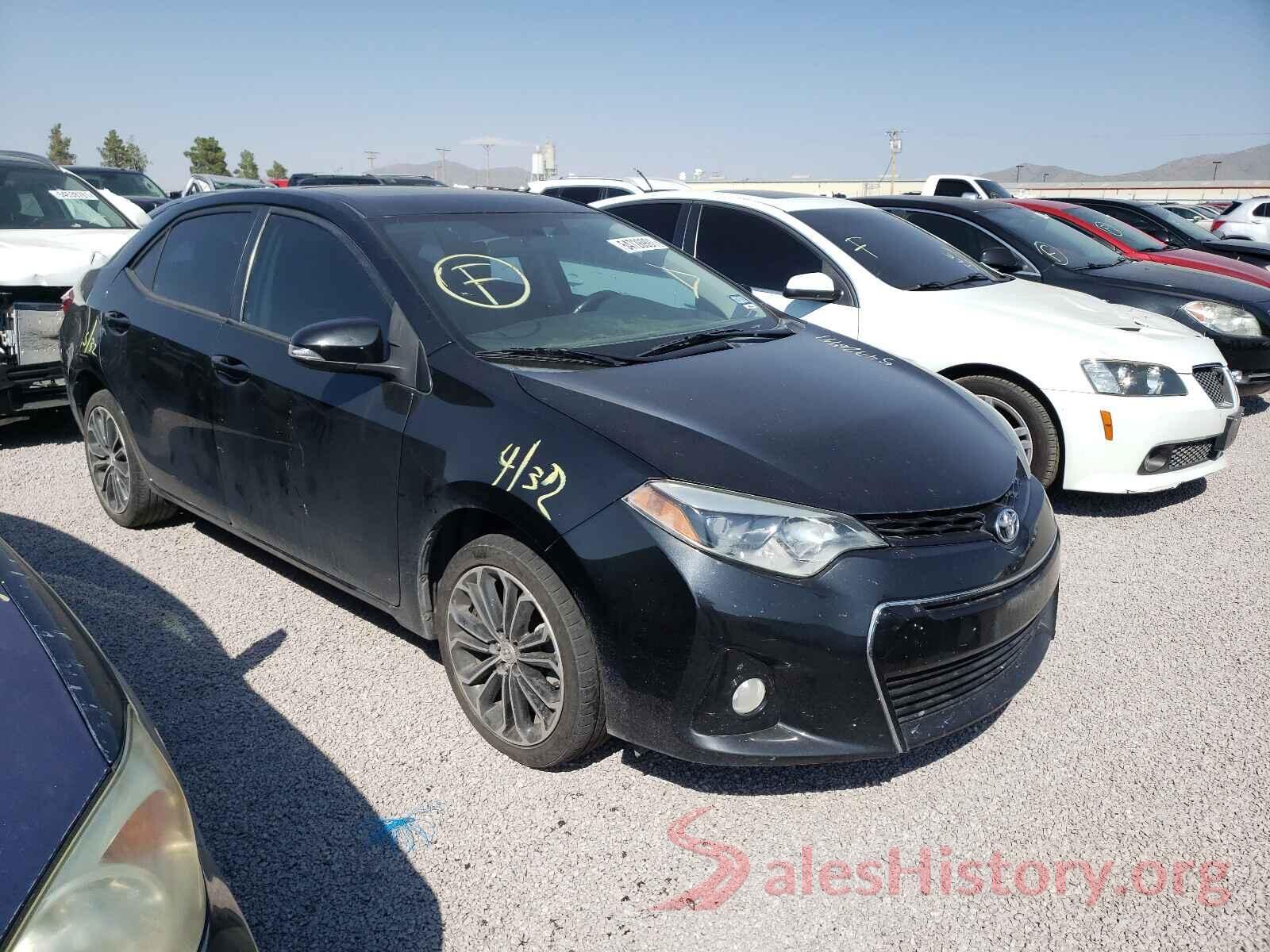 5YFBURHE3GP464269 2016 TOYOTA COROLLA