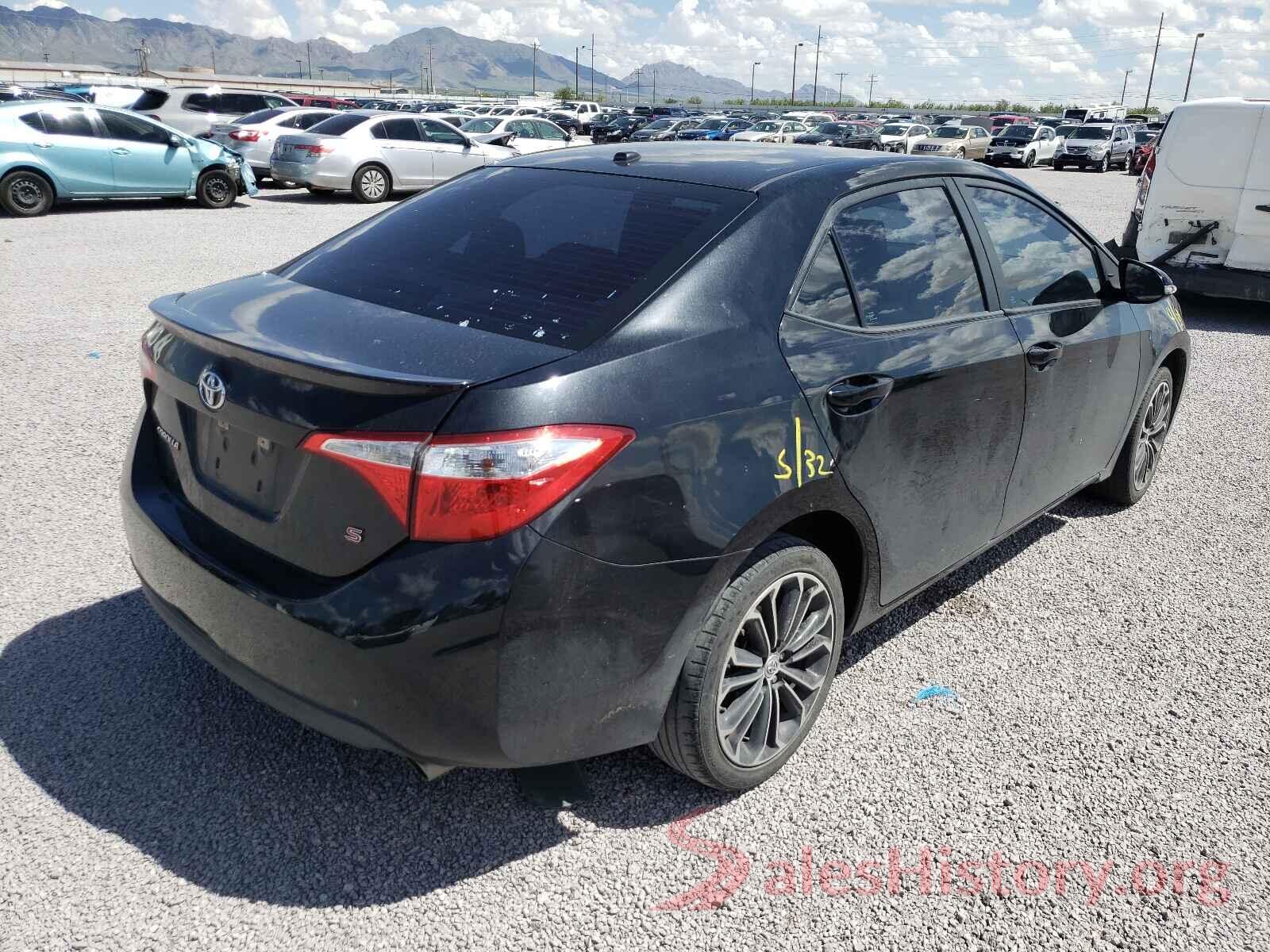 5YFBURHE3GP464269 2016 TOYOTA COROLLA