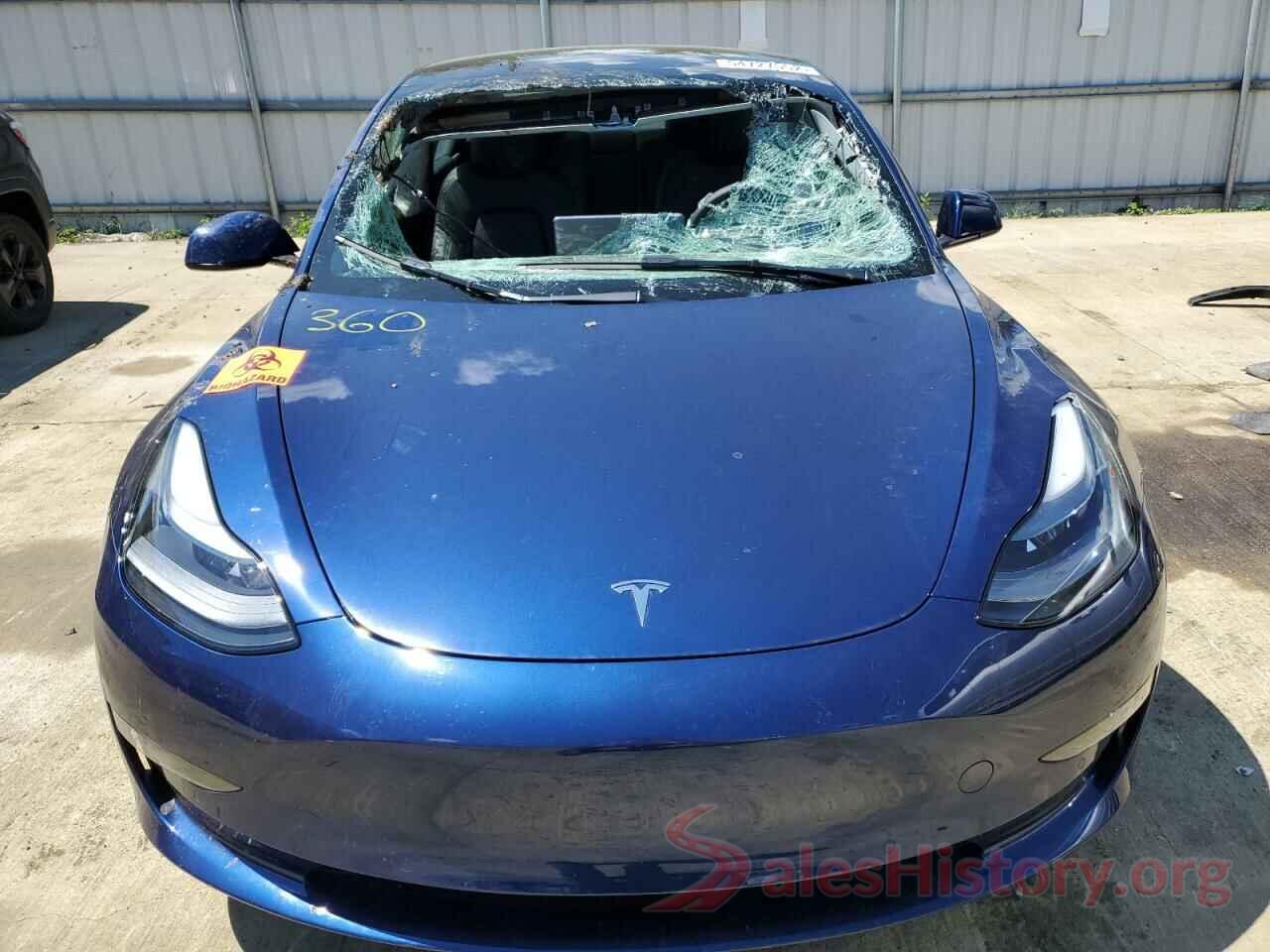 5YJ3E1EB0NF159298 2022 TESLA MODEL 3