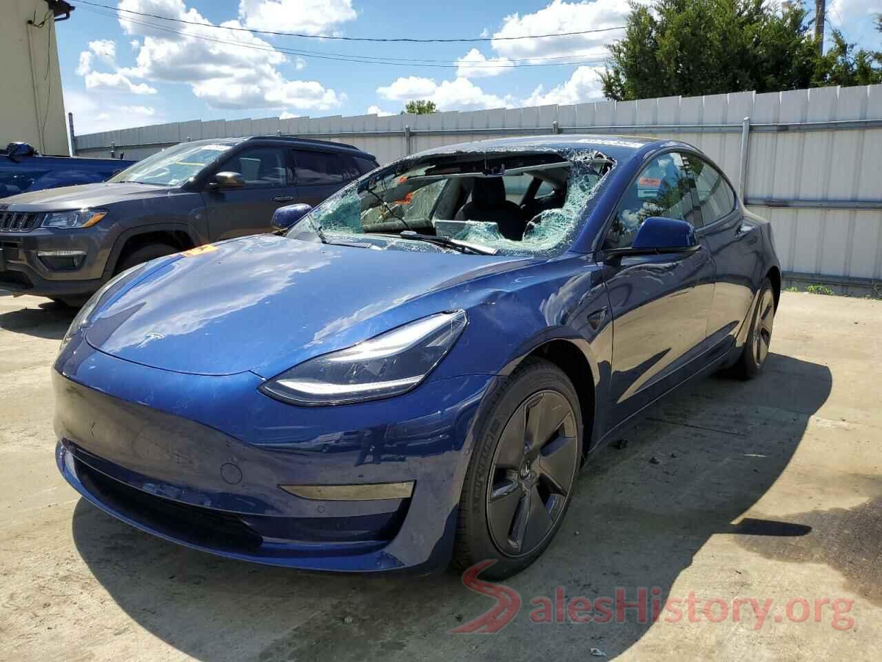 5YJ3E1EB0NF159298 2022 TESLA MODEL 3