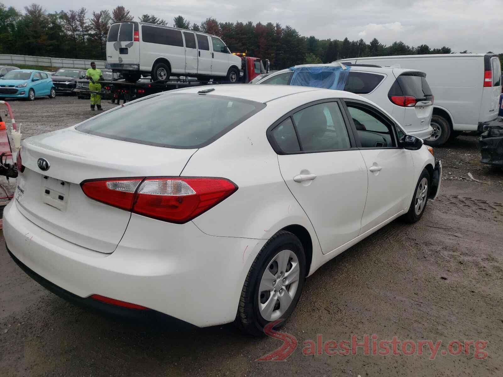 KNAFX4A6XG5535377 2016 KIA FORTE