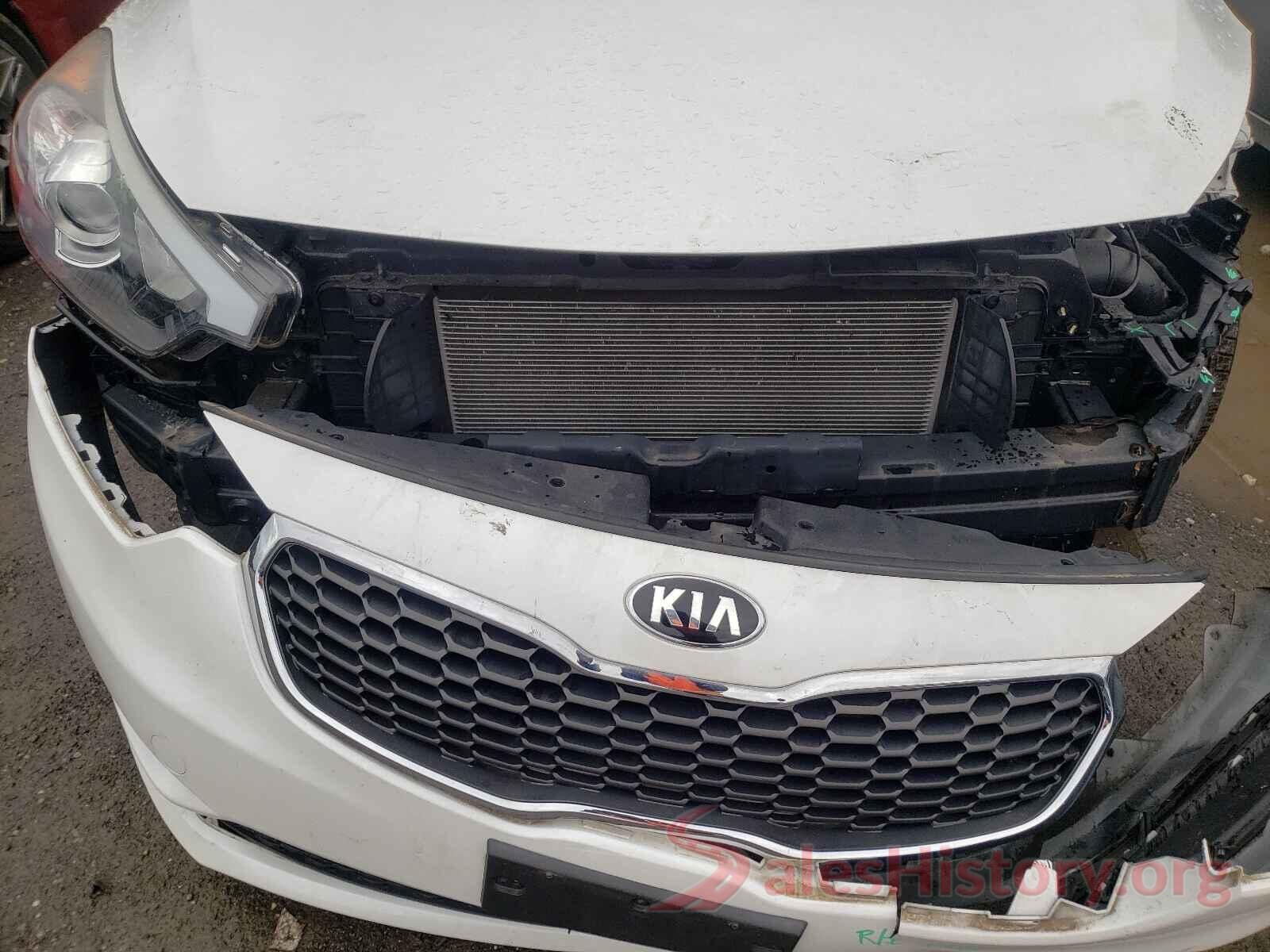 KNAFX4A6XG5535377 2016 KIA FORTE