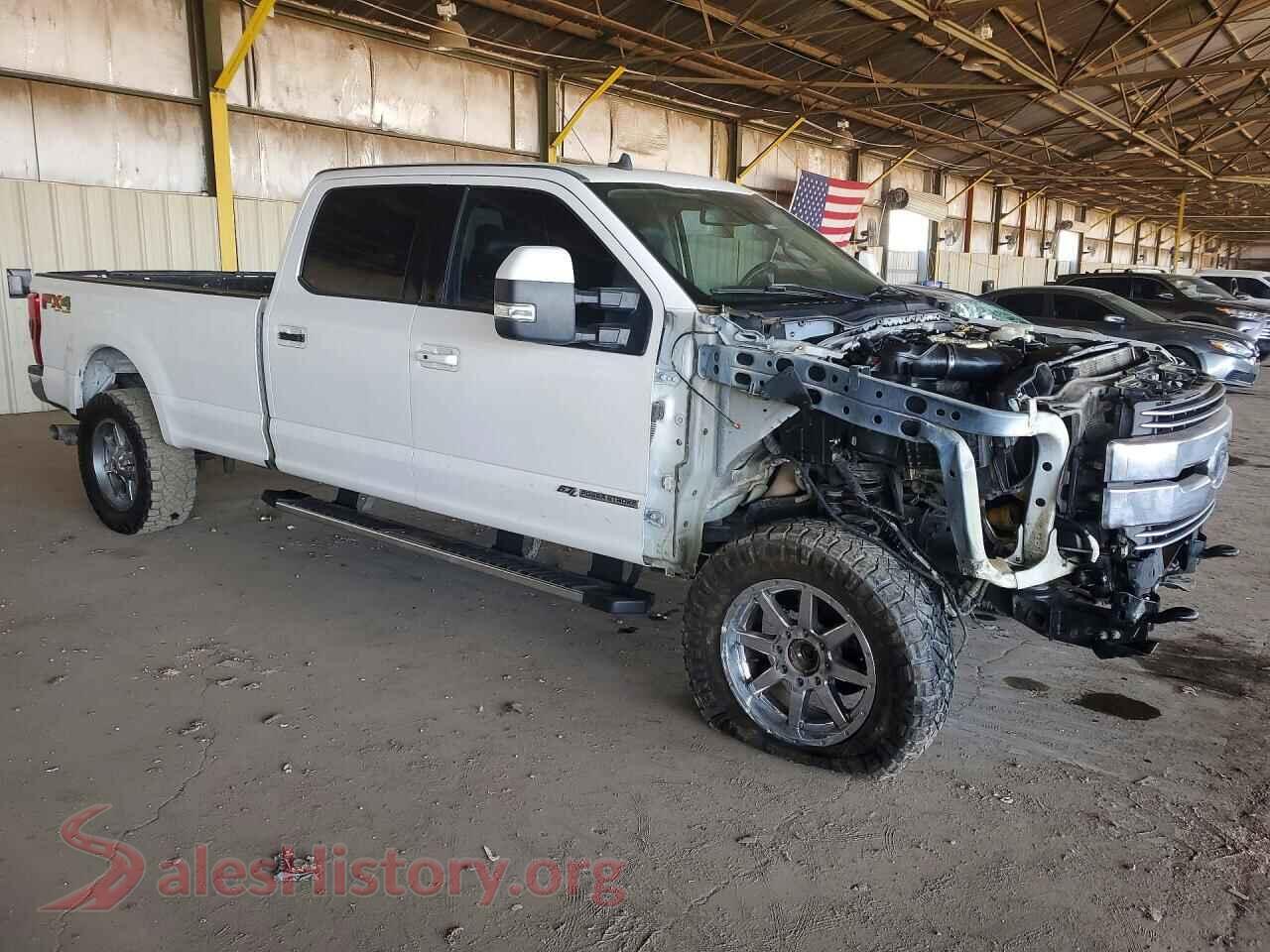 2019 FORD F350 VIN 1FT8W3BT3KEE52637, rear 3/4 view