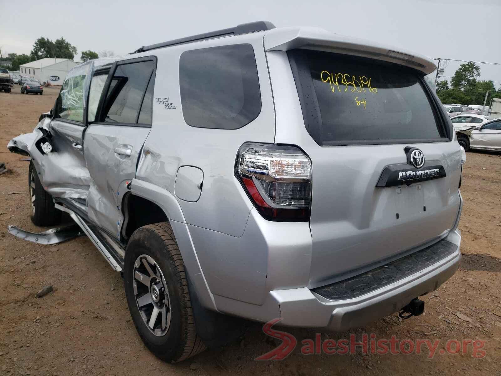 JTEBU5JR3L5796740 2020 TOYOTA 4RUNNER