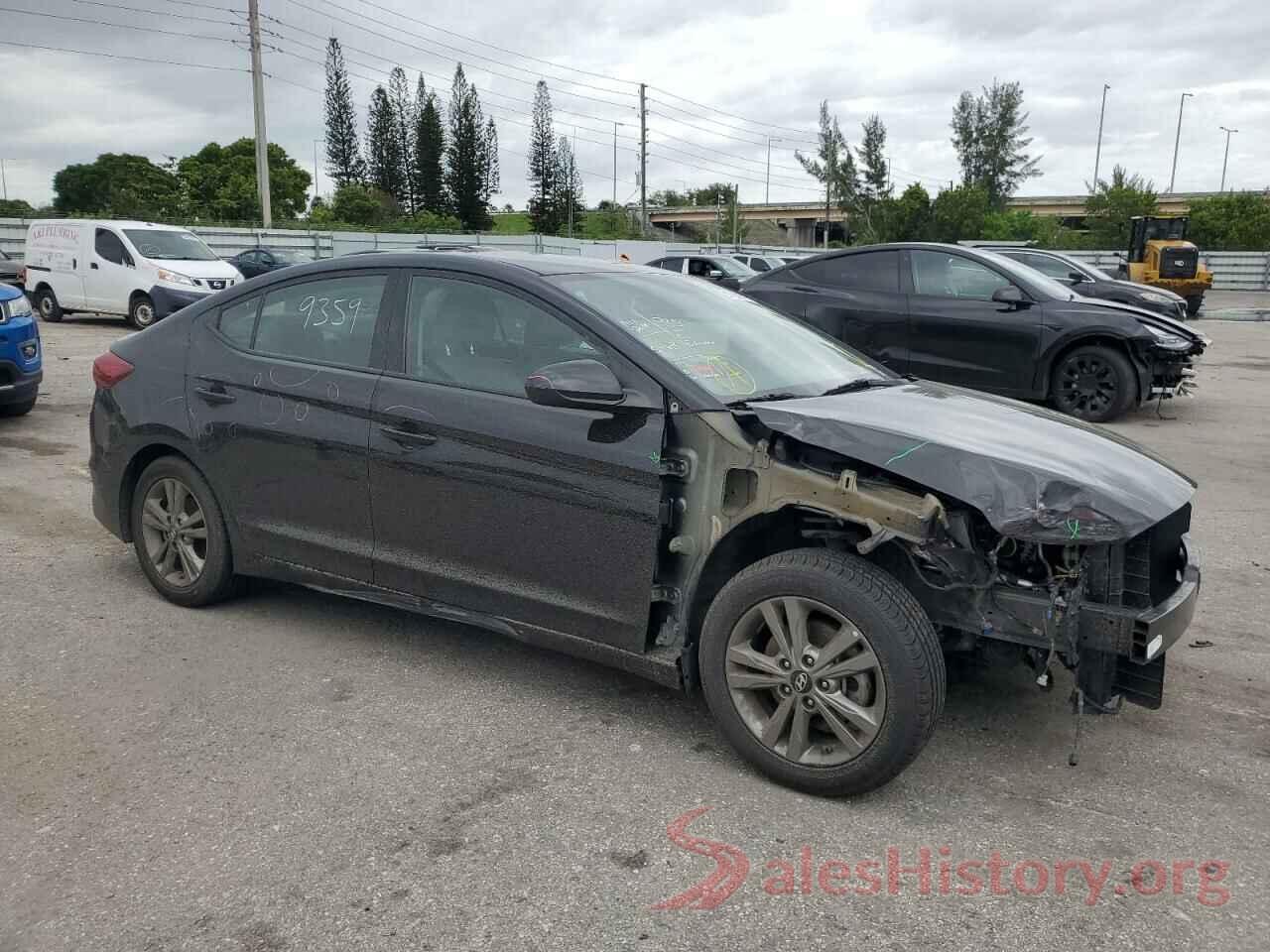 5NPD84LF4JH312909 2018 HYUNDAI ELANTRA