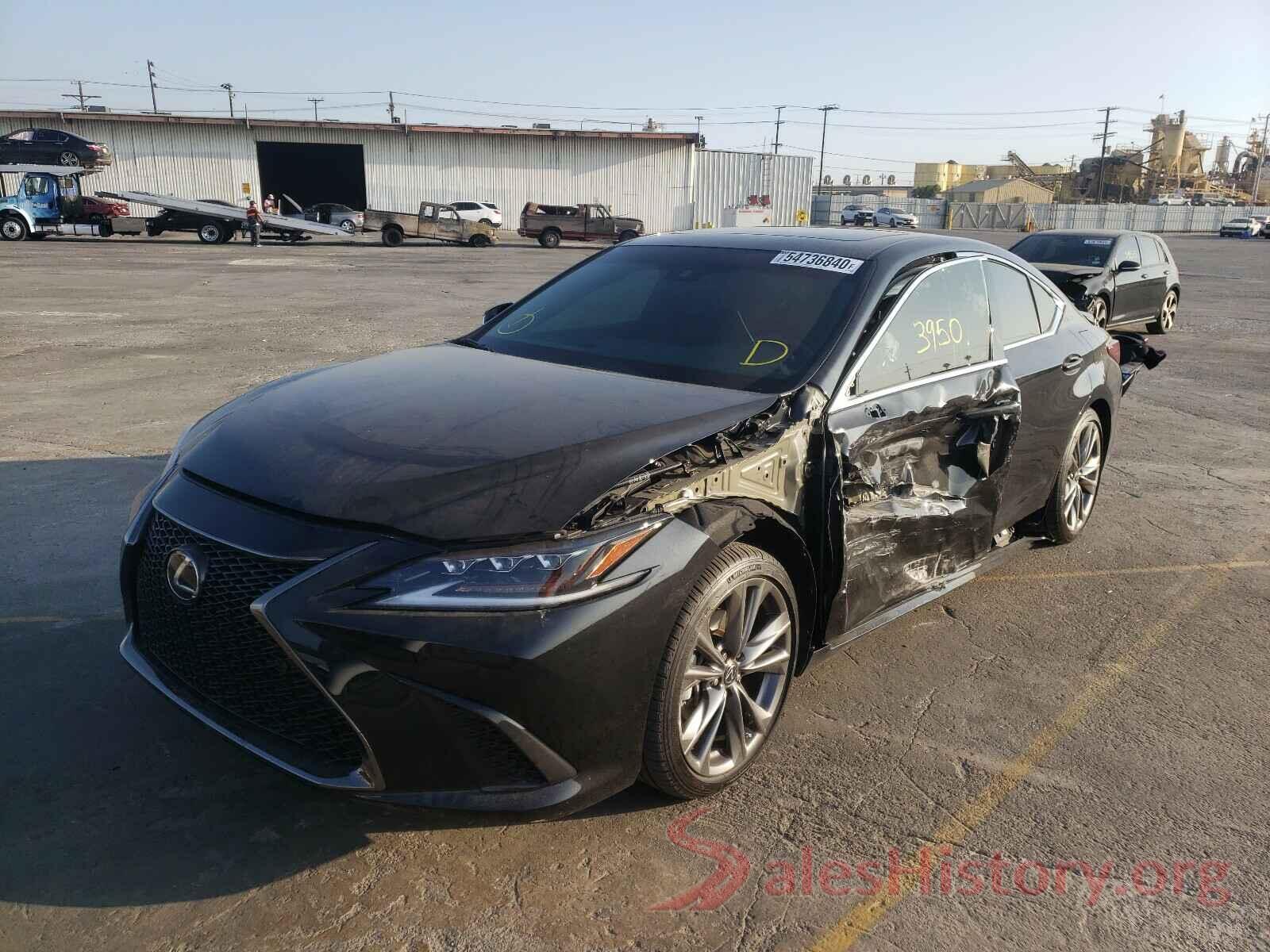 58ABZ1B18KU040725 2019 LEXUS ES350