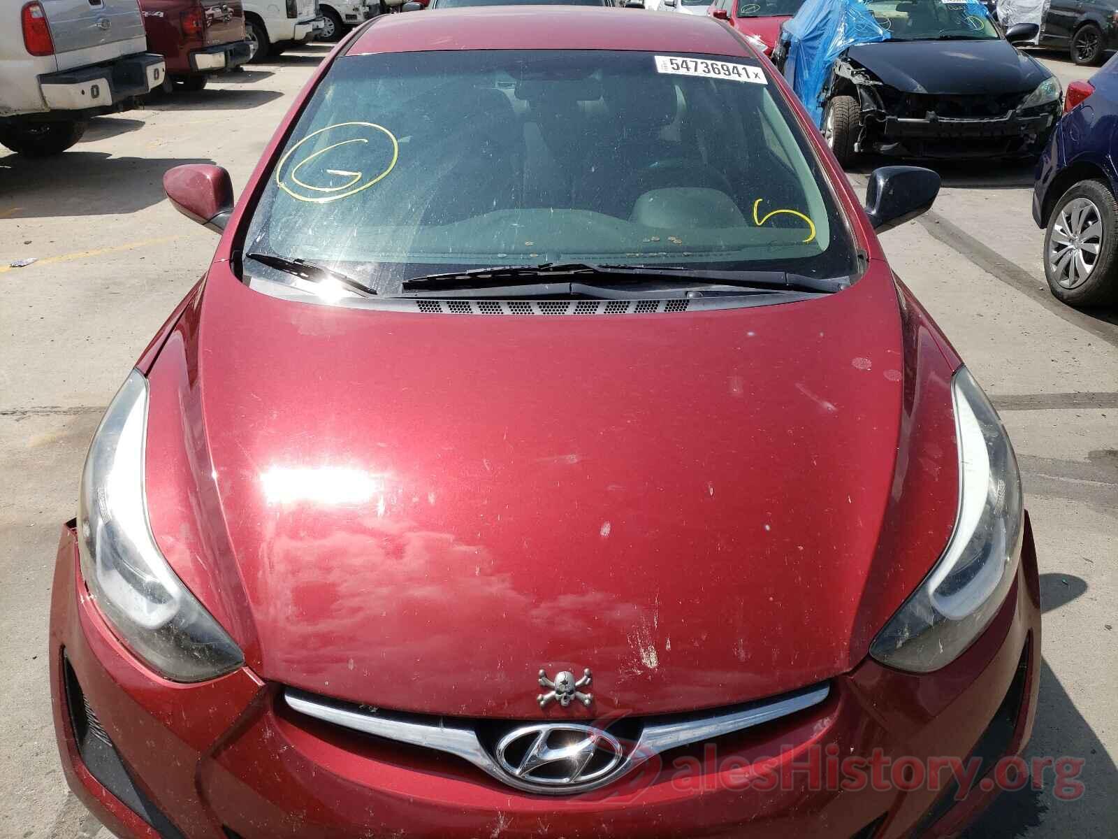 5NPDH4AE5GH726347 2016 HYUNDAI ELANTRA