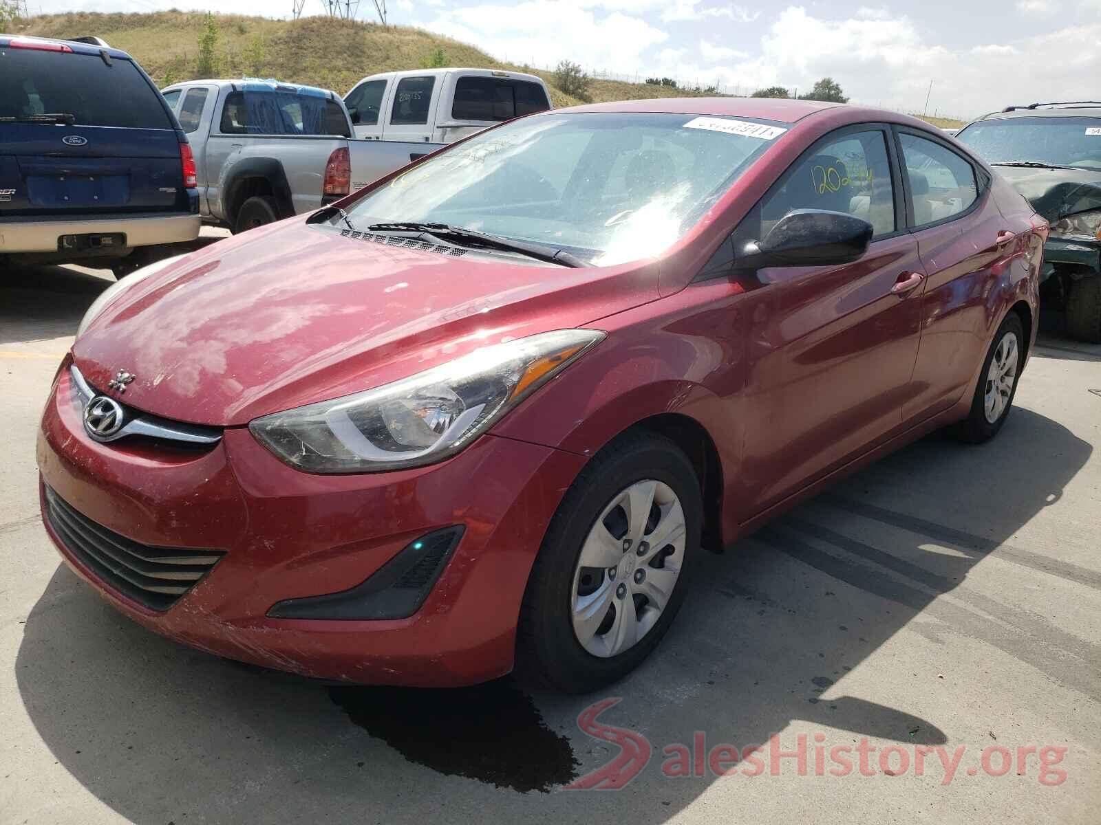 5NPDH4AE5GH726347 2016 HYUNDAI ELANTRA