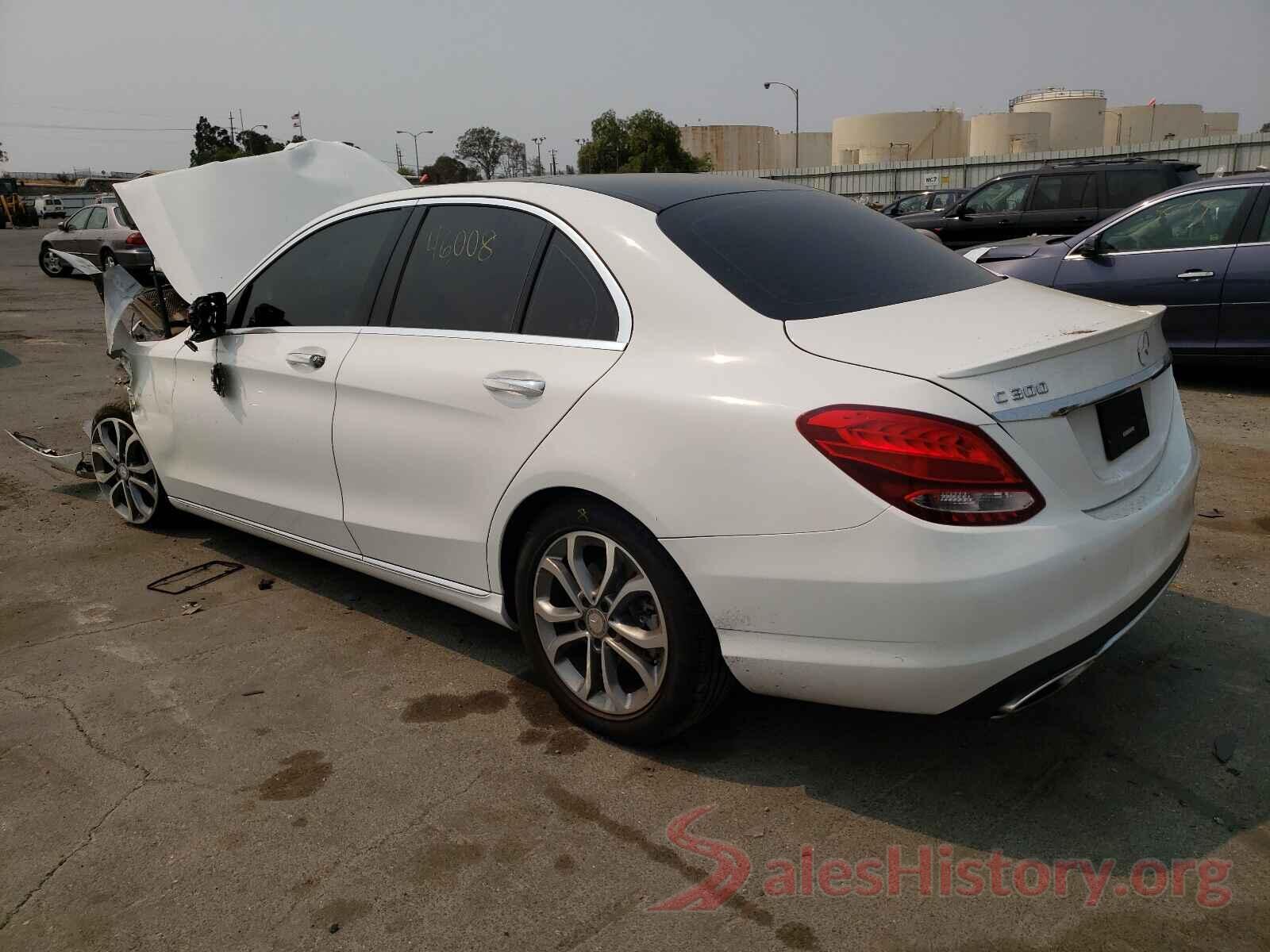 55SWF4JB5GU172048 2016 MERCEDES-BENZ C-CLASS