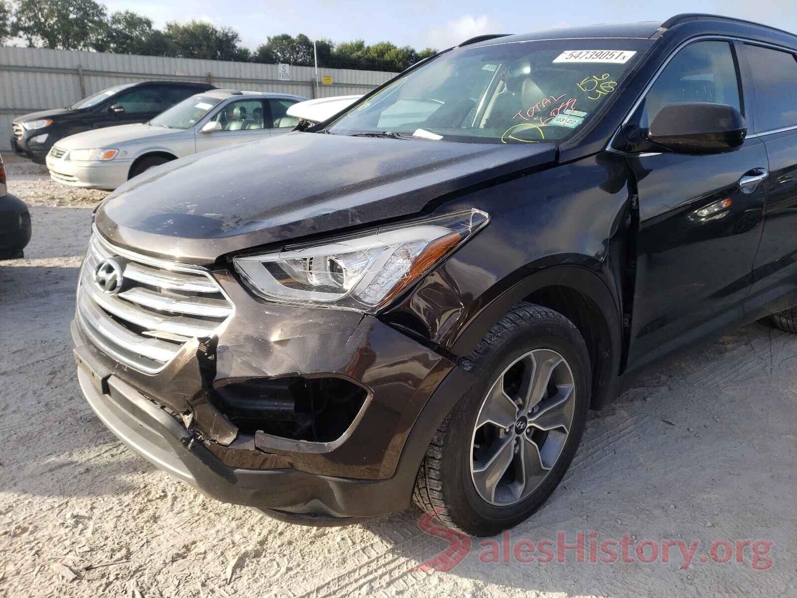 KM8SMDHF3GU156402 2016 HYUNDAI SANTA FE