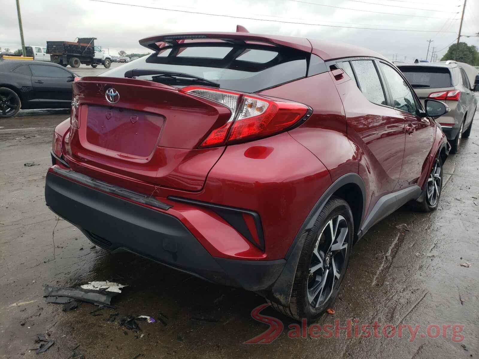 NMTKHMBX0JR027909 2018 TOYOTA C-HR