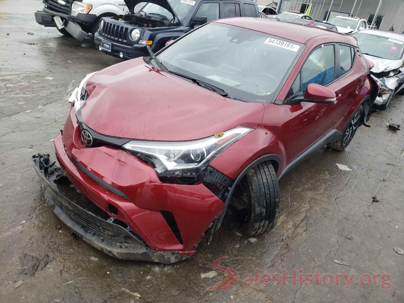 NMTKHMBX0JR027909 2018 TOYOTA C-HR