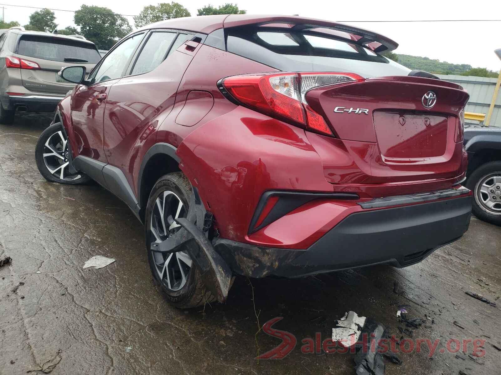 NMTKHMBX0JR027909 2018 TOYOTA C-HR