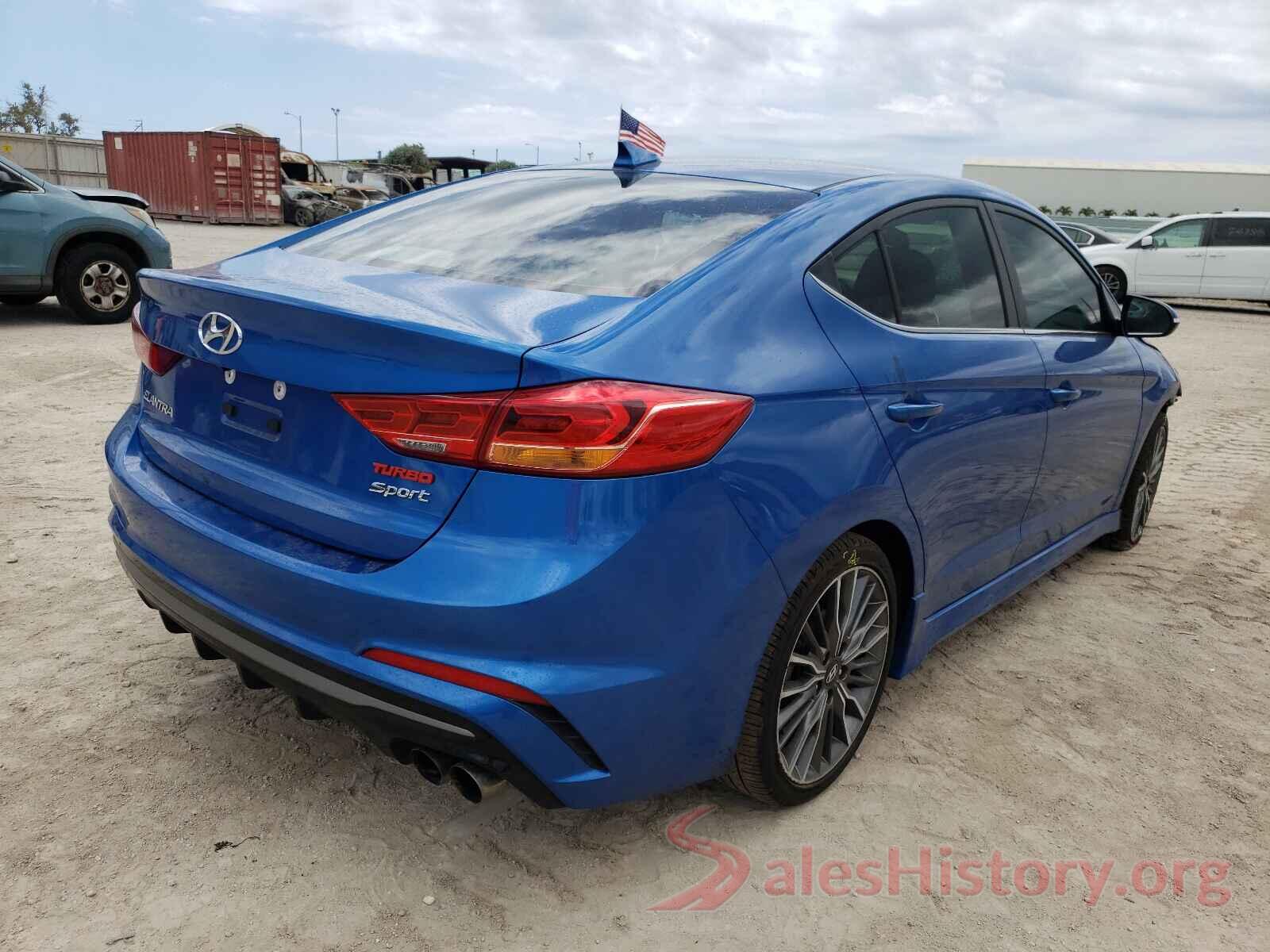 KMHD04LB6JU520313 2018 HYUNDAI ELANTRA