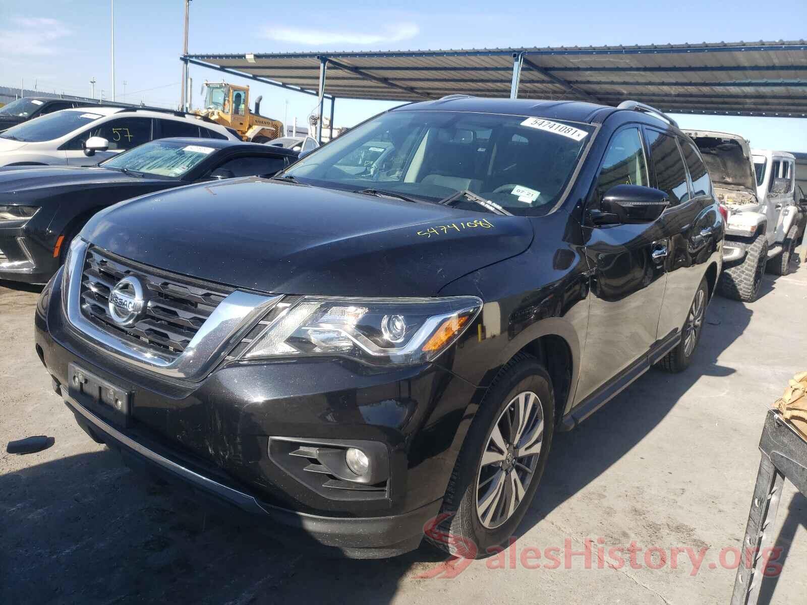 5N1DR2MN0HC661784 2017 NISSAN PATHFINDER