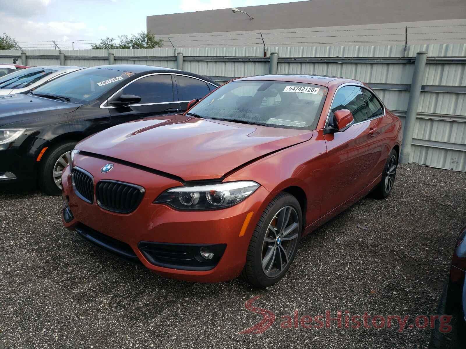 WBA2J1C54JVD08943 2018 BMW 2 SERIES