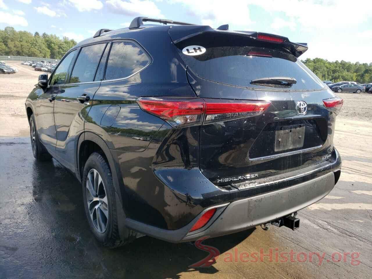 5TDHZRBH6LS017466 2020 TOYOTA HIGHLANDER