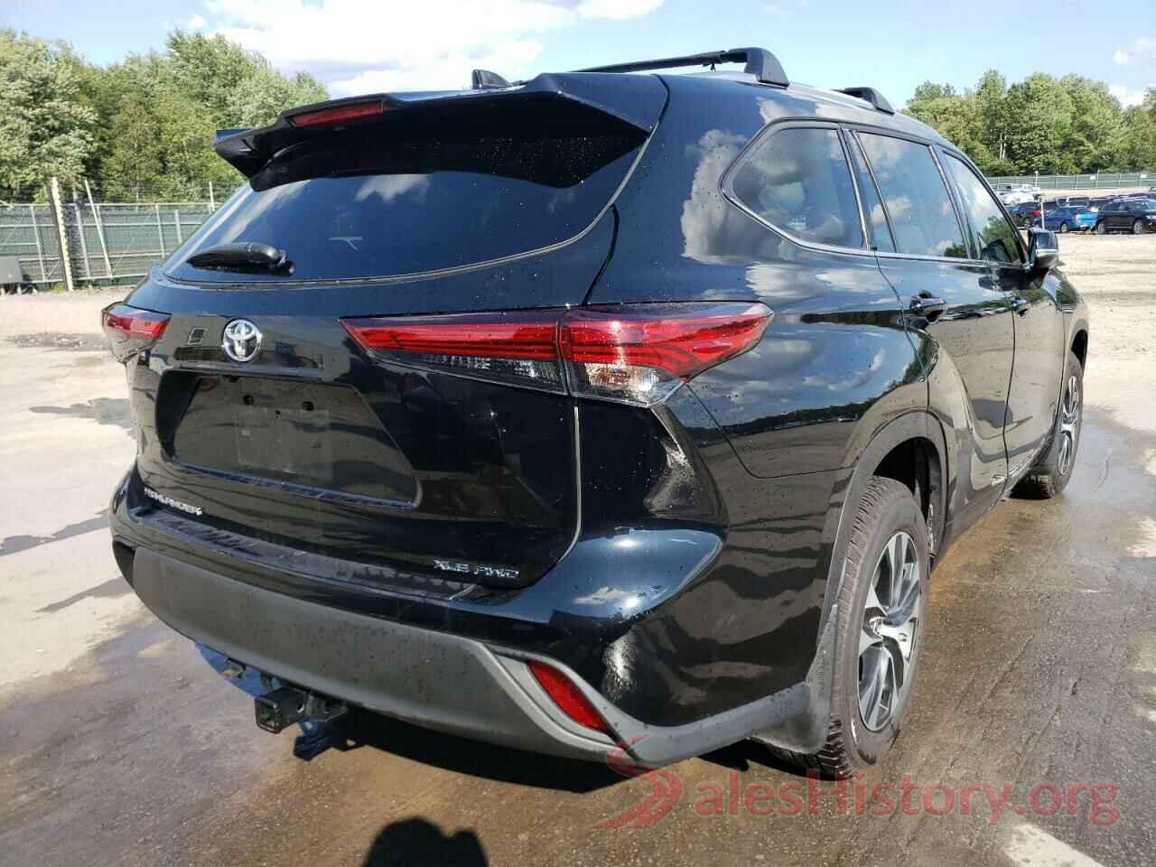 5TDHZRBH6LS017466 2020 TOYOTA HIGHLANDER