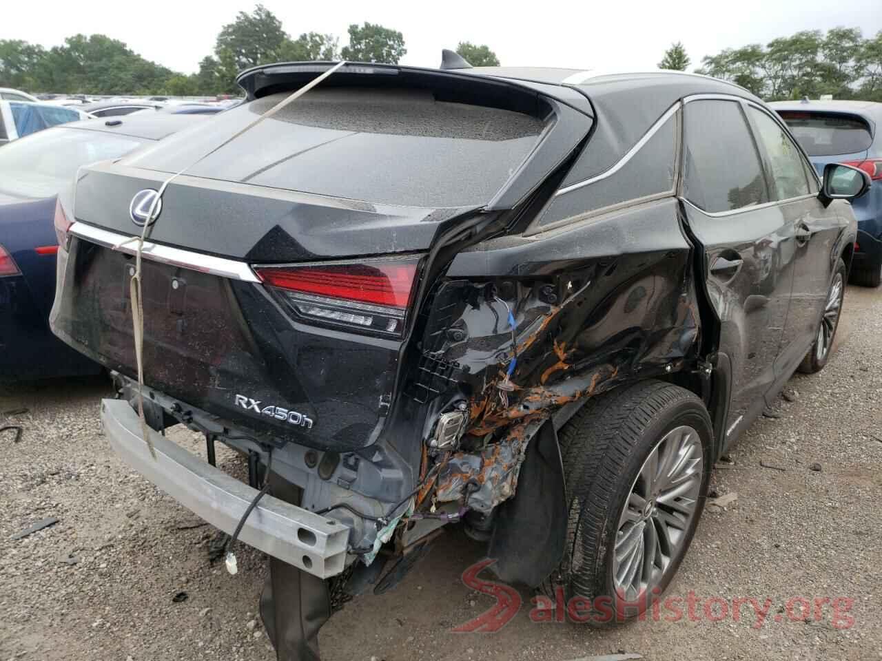 2T2JGMDAXLC056754 2020 LEXUS RX450