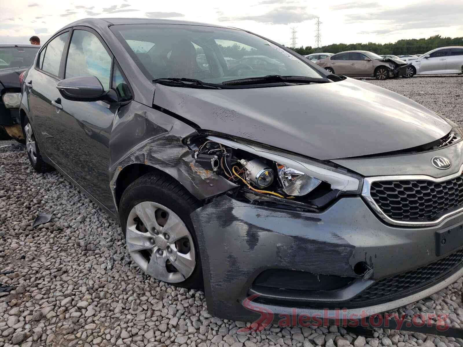 KNAFX4A64G5527159 2016 KIA FORTE