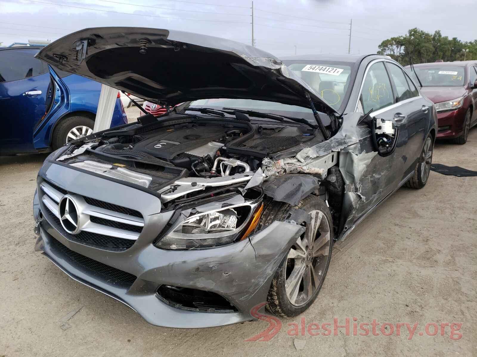 55SWF4JB4JU255350 2018 MERCEDES-BENZ C-CLASS