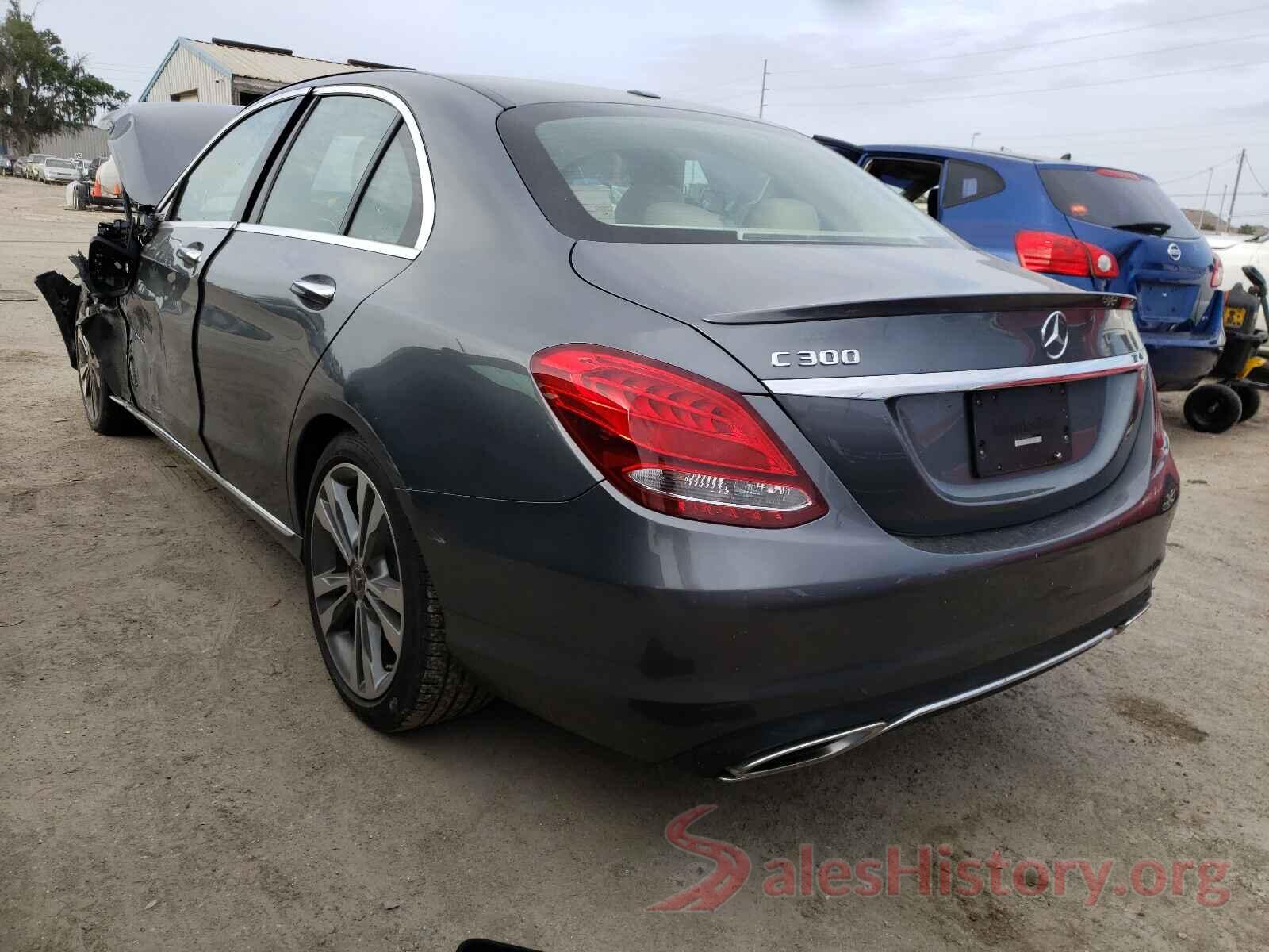 55SWF4JB4JU255350 2018 MERCEDES-BENZ C-CLASS