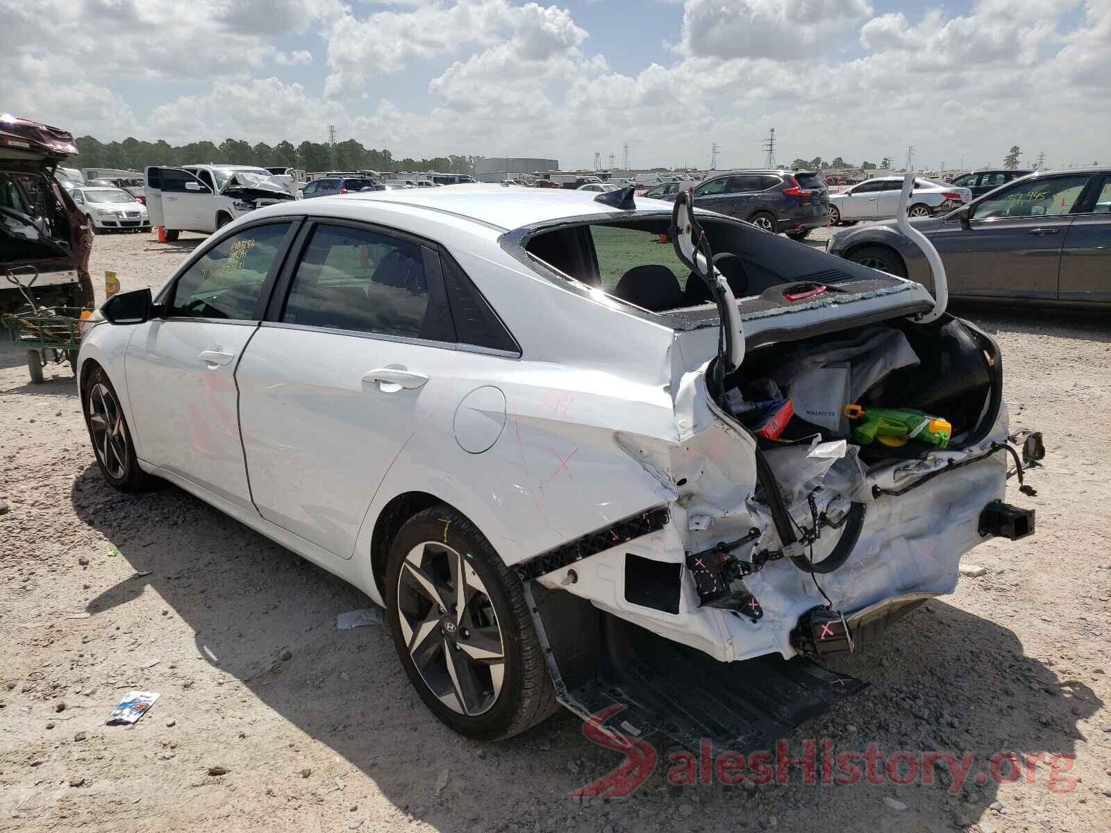 5NPLN4AGXMH026583 2021 HYUNDAI ELANTRA