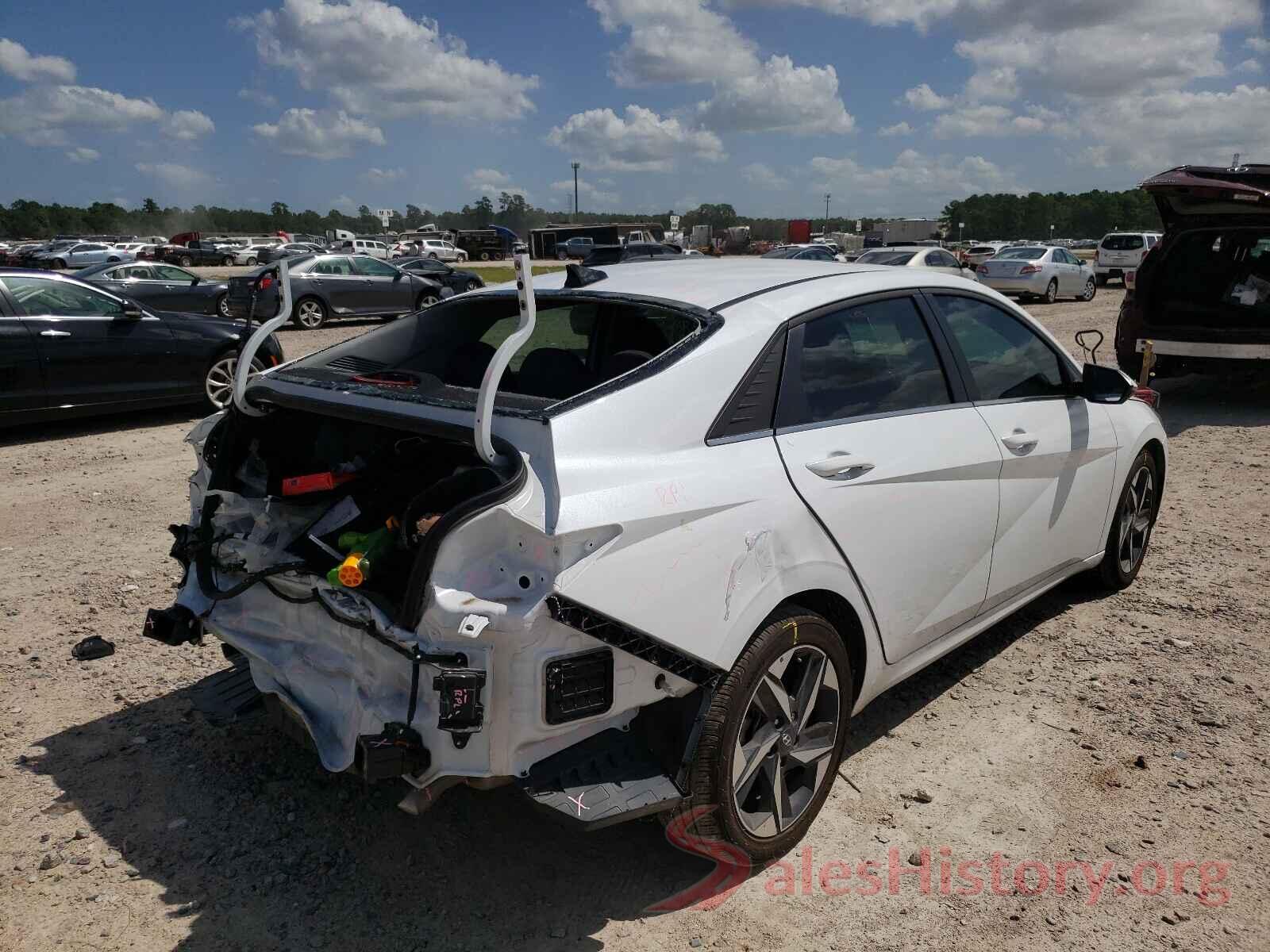 5NPLN4AGXMH026583 2021 HYUNDAI ELANTRA