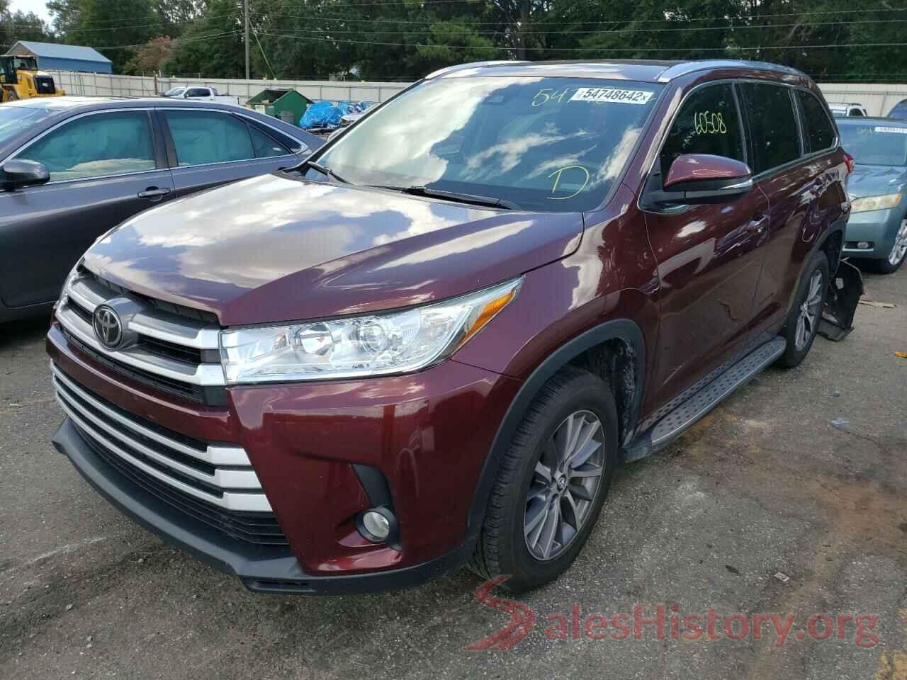 5TDKZRFH3JS284674 2018 TOYOTA HIGHLANDER