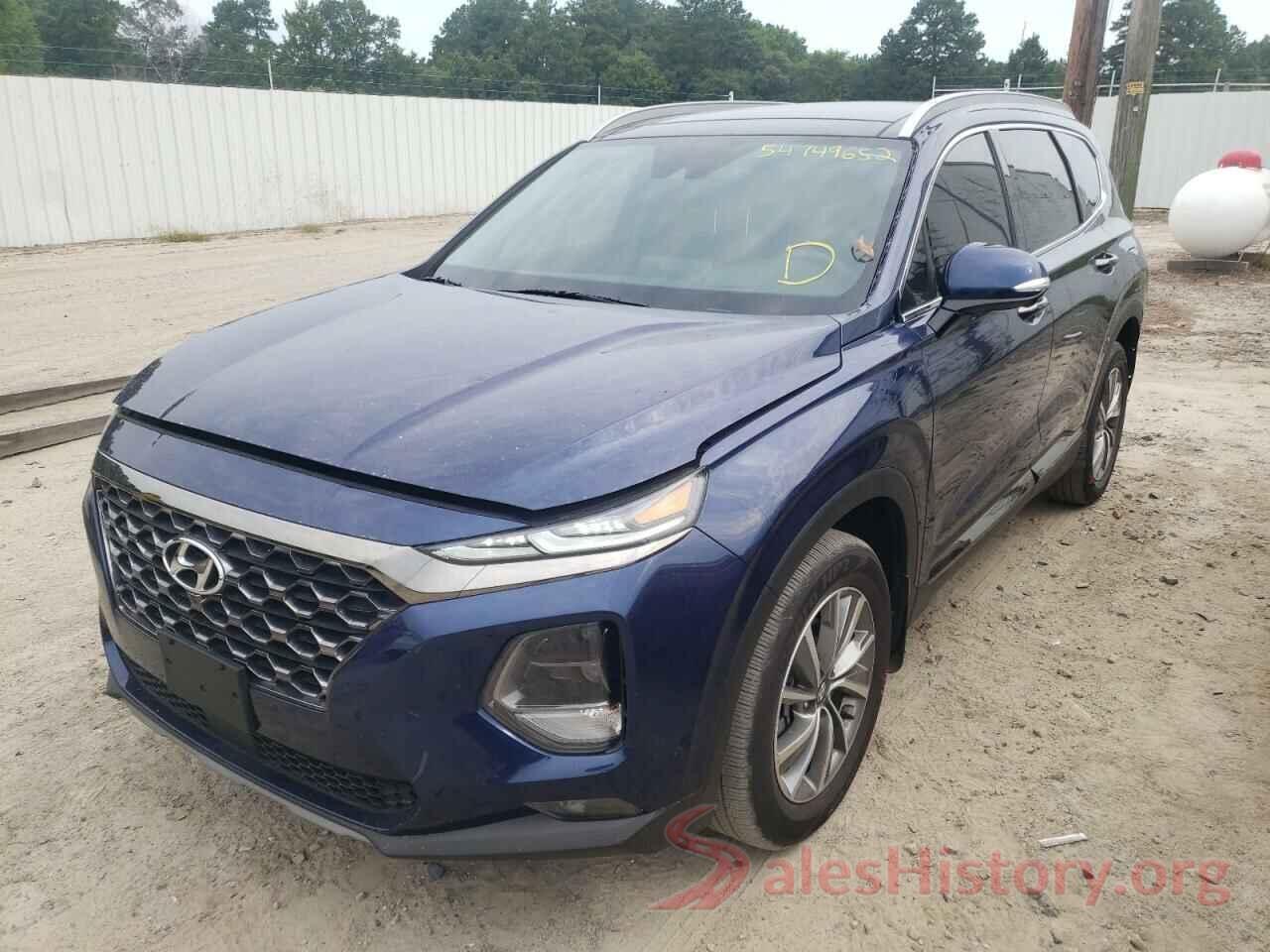 5NMS53AD3LH292423 2020 HYUNDAI SANTA FE