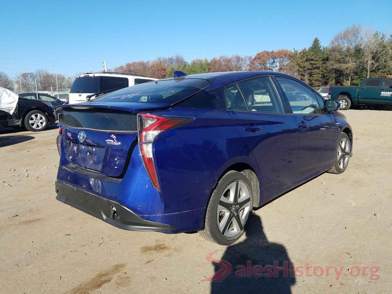 JTDKARFU3H3054374 2017 TOYOTA PRIUS