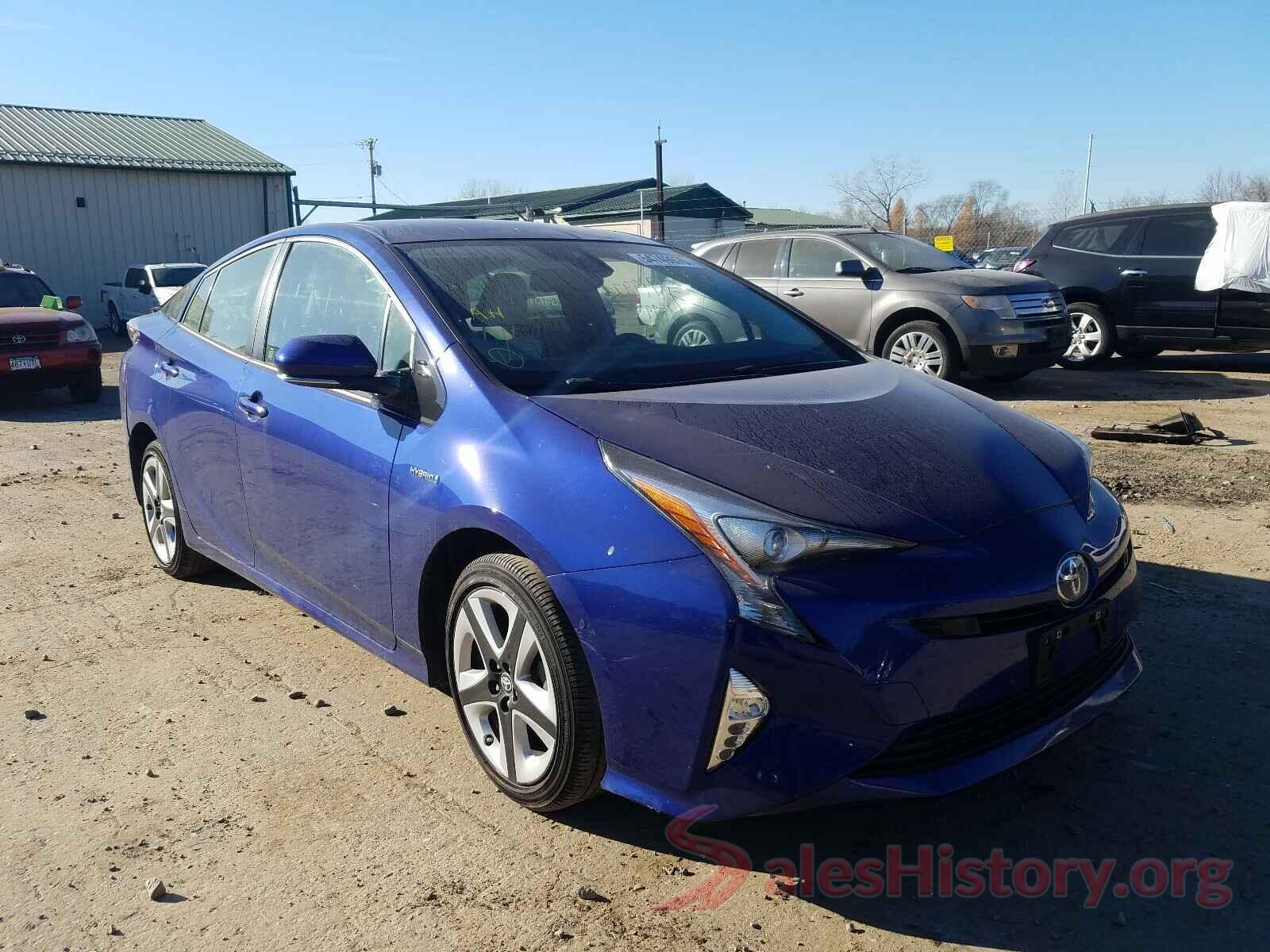 JTDKARFU3H3054374 2017 TOYOTA PRIUS