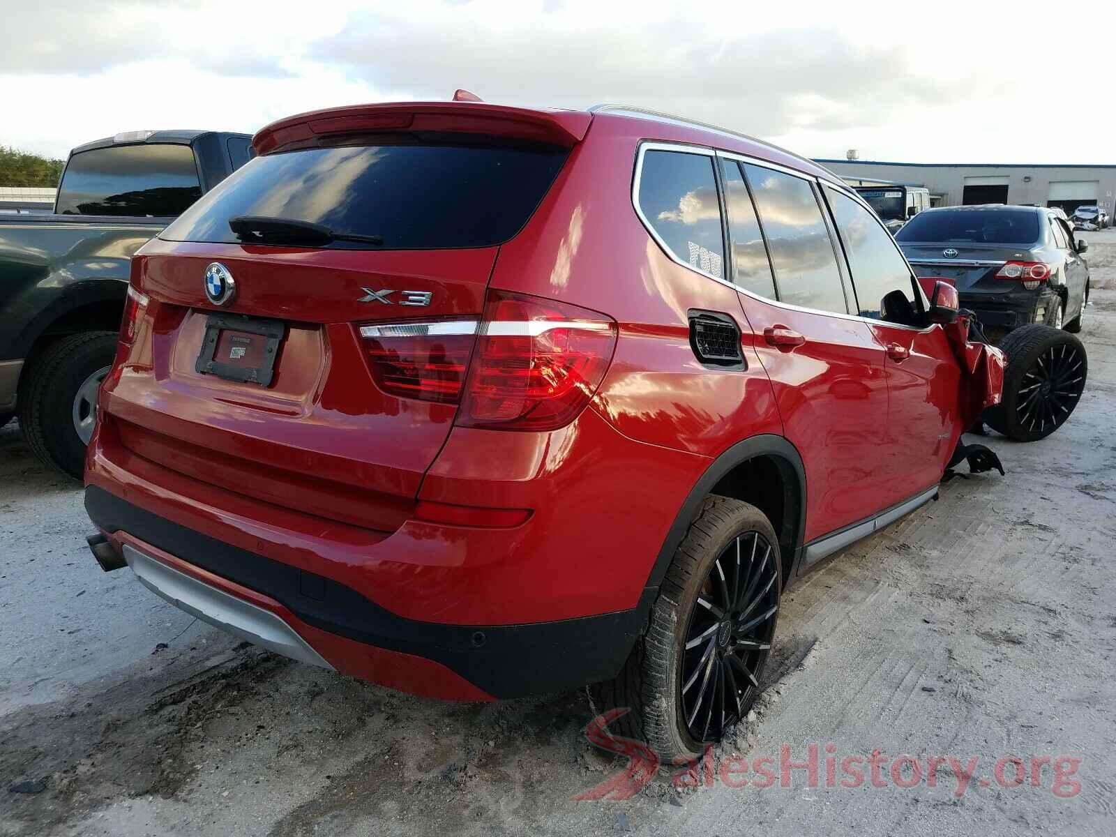 5UXWZ7C53G0R33223 2016 BMW X3