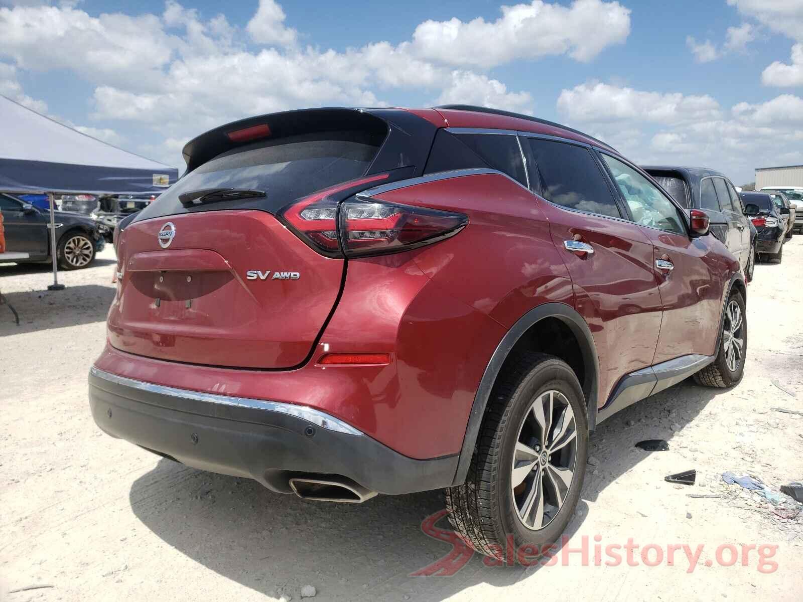 5N1AZ2BS8LN129983 2020 NISSAN MURANO