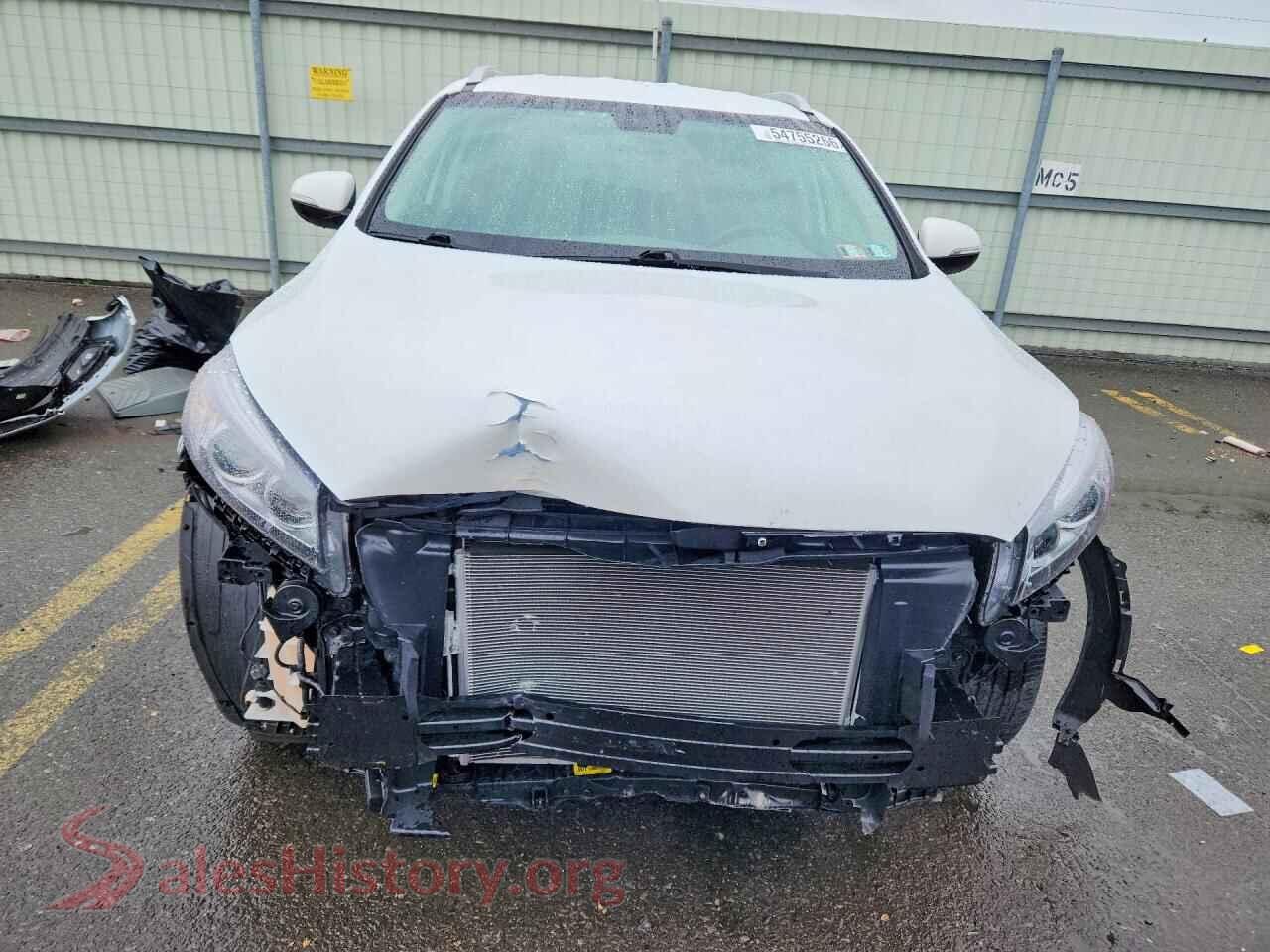 2017 KIA SORENTO VIN 5XYPGDA54HG302425, rear view