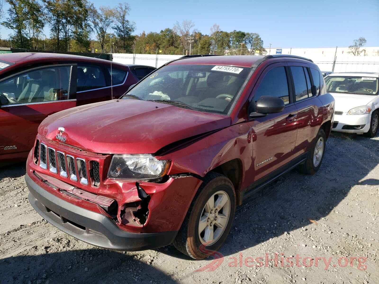 1C4NJCBA2GD801610 2016 JEEP COMPASS