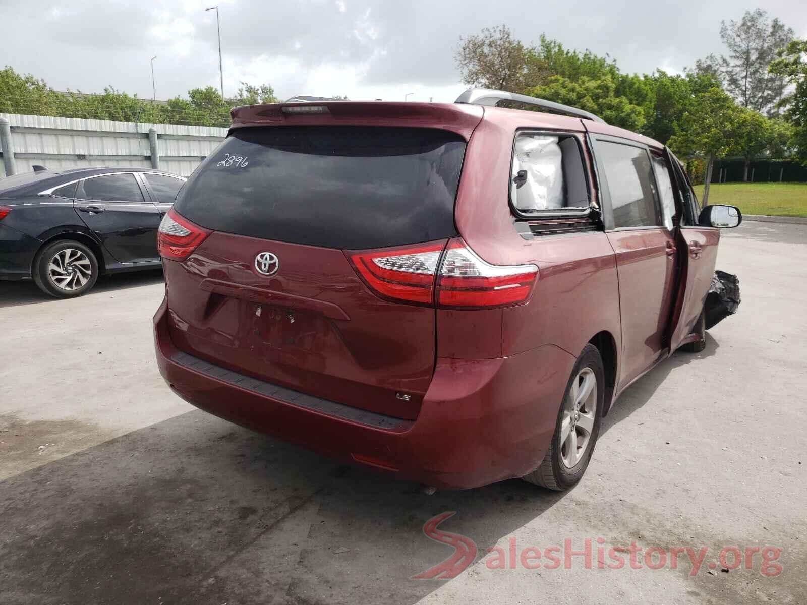 5TDKZ3DC7HS802896 2017 TOYOTA SIENNA