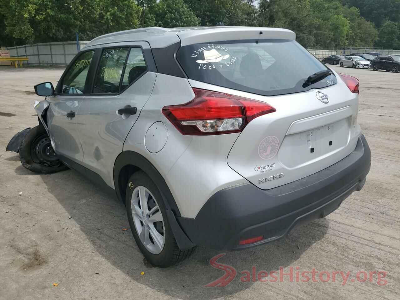 3N1CP5CU2KL557070 2019 NISSAN KICKS