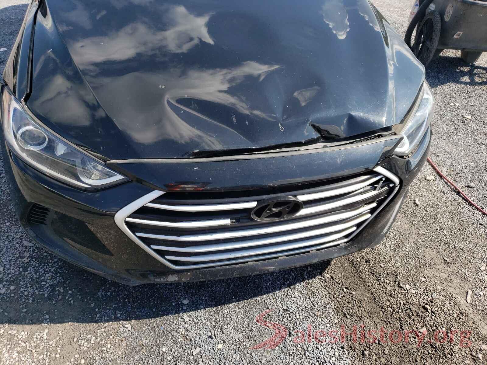 5NPD74LF8HH143121 2017 HYUNDAI ELANTRA