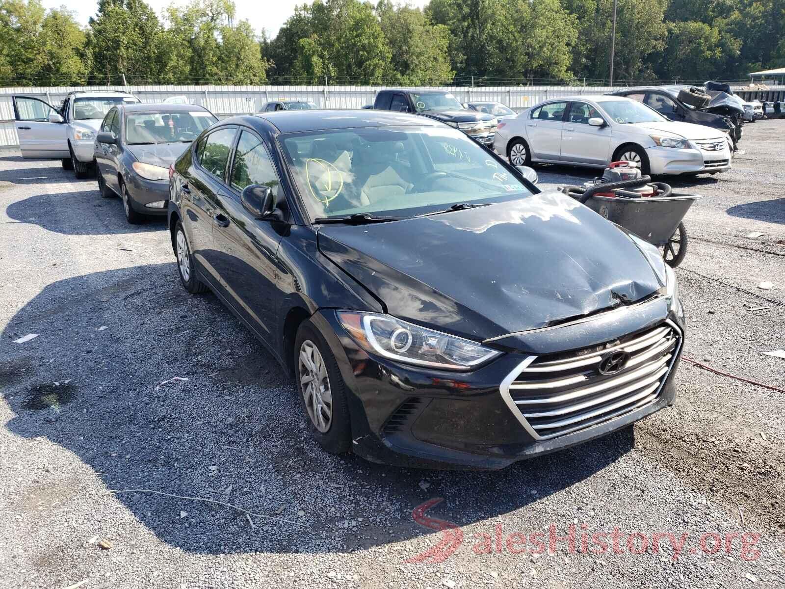 5NPD74LF8HH143121 2017 HYUNDAI ELANTRA