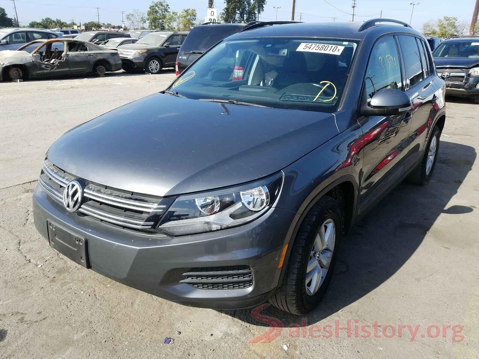 WVGAV7AXXGW560055 2016 VOLKSWAGEN TIGUAN