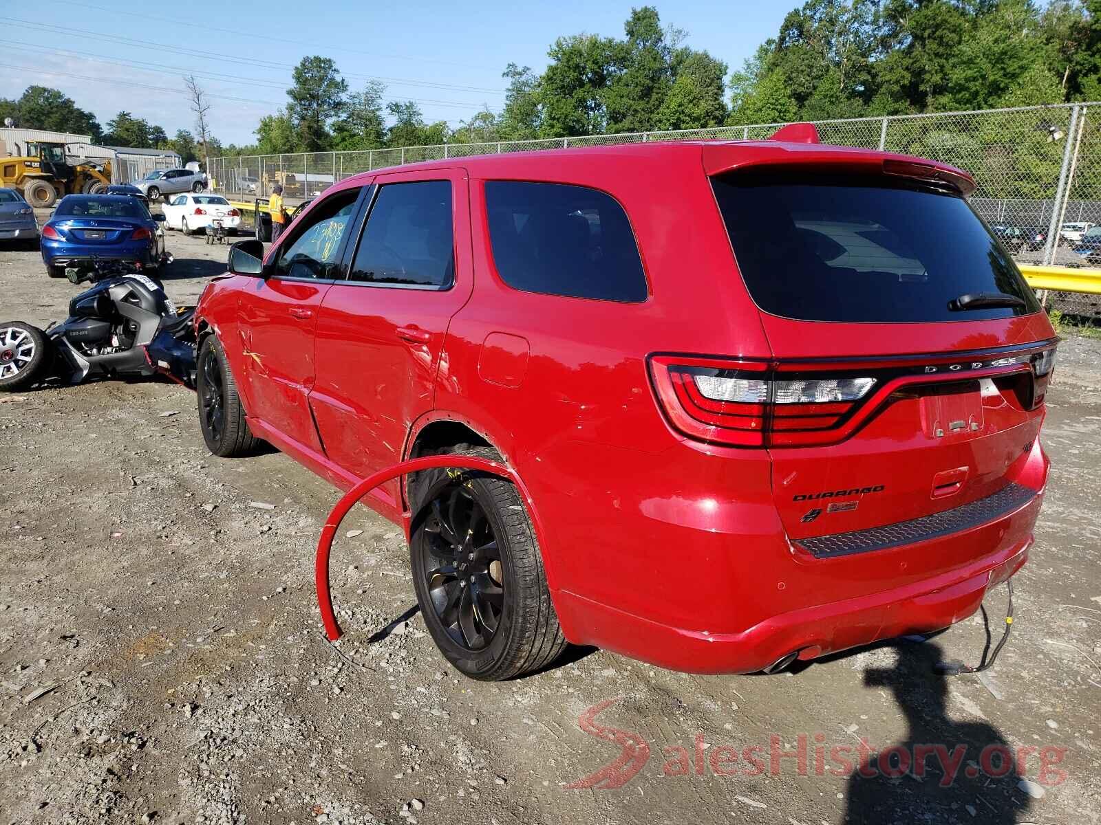 1C4SDJCT4KC803601 2019 DODGE DURANGO