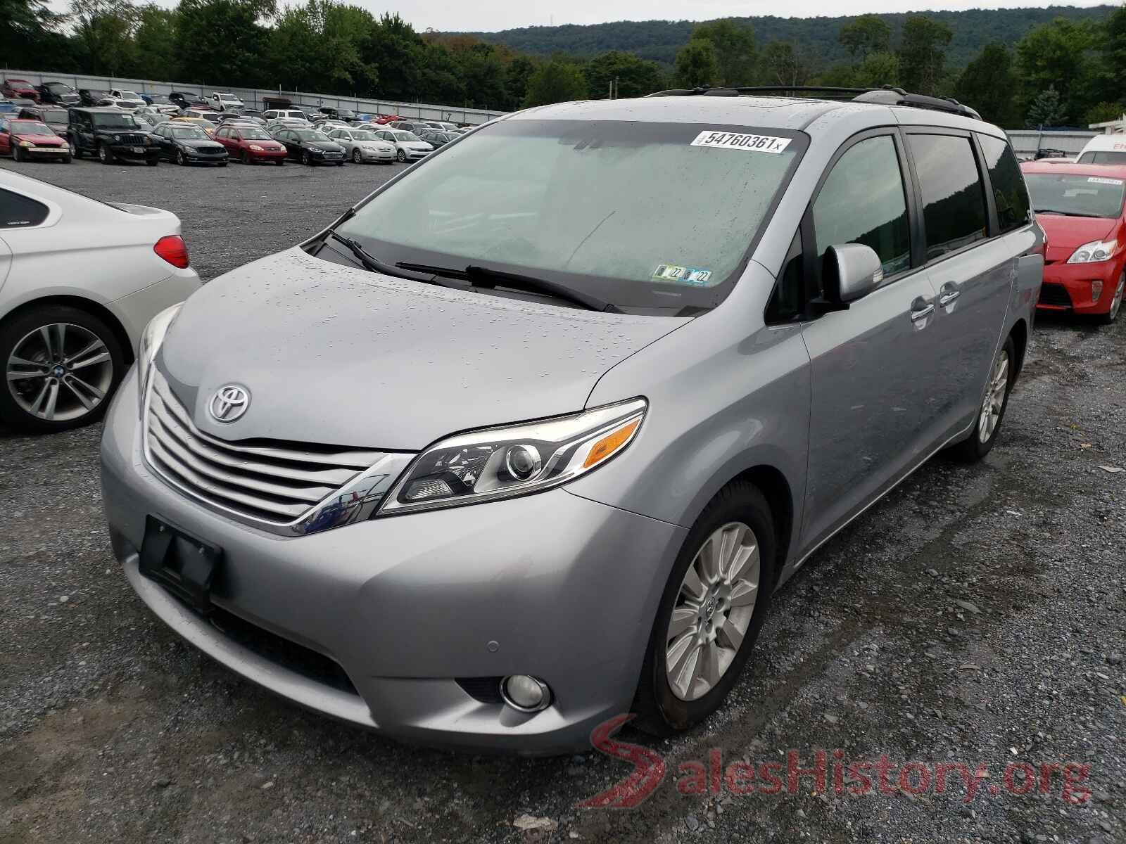 5TDYZ3DC6HS802060 2017 TOYOTA SIENNA