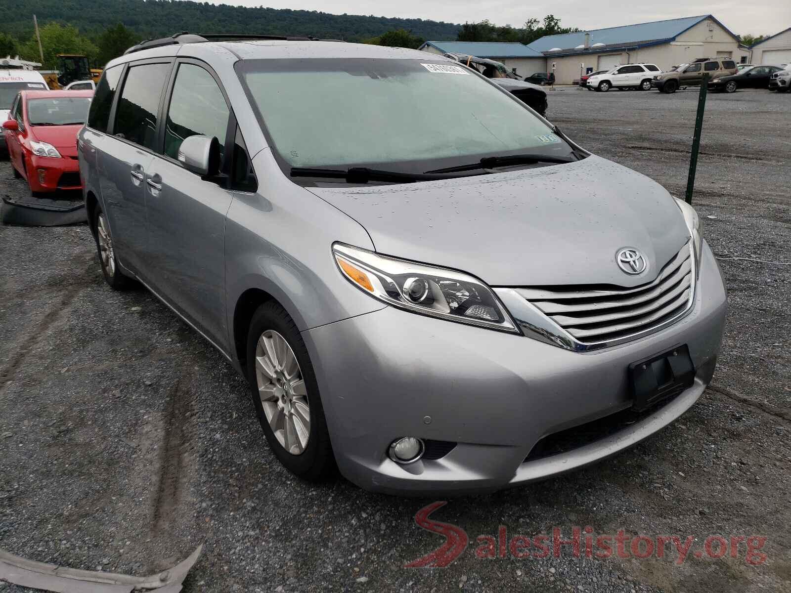 5TDYZ3DC6HS802060 2017 TOYOTA SIENNA