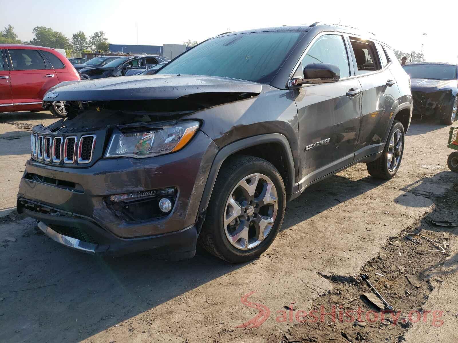 3C4NJDCB0KT672816 2019 JEEP COMPASS