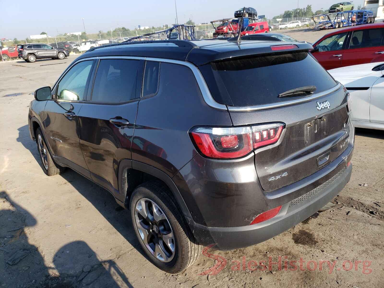 3C4NJDCB0KT672816 2019 JEEP COMPASS