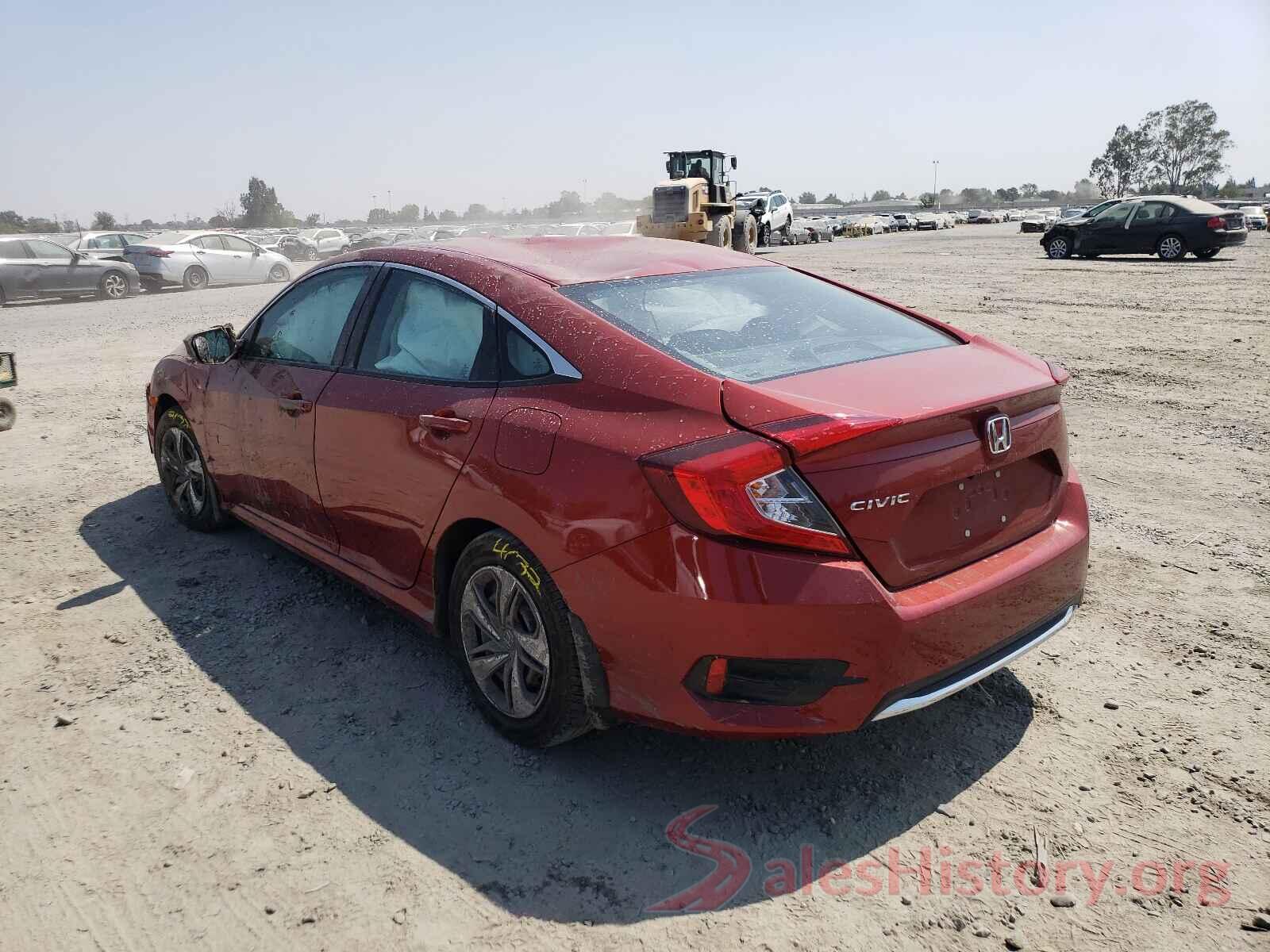 2HGFC2F67KH568478 2019 HONDA CIVIC